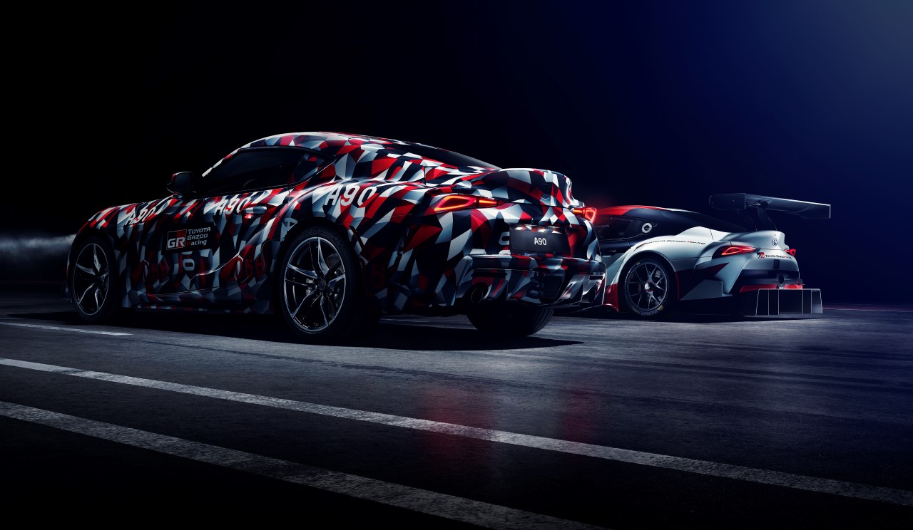 Toyota Supra 2019 prototyp Toyota Supra 2019 w kamuflarzu