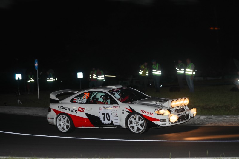 Toyota Team Classic Rajd Slaska Toyota Celica GT-Four w czasie Rajdu Śląska