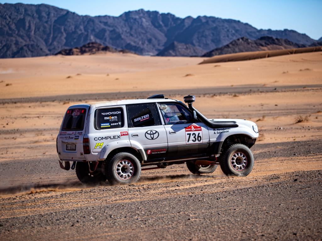 TOYOTA TEAM CLASSIC Michał Horodeński Arkadiusz Sałaciński Toyota Land Cruiser HDJ80 Ceremonia Startu i Prolog Rajd Dakar Classic 2024
