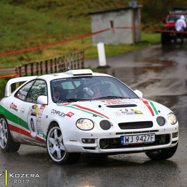 3. Rajd Grodzki - załoga Horodeński / Sałaciński - Toyota Celica GT-Four ST205
