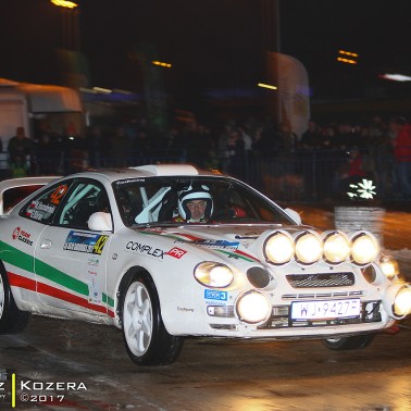 55. Rajd Barbórka 2017 - załoga Horodeński / Baran - Toyota Celica GT-Four ST205