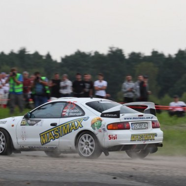 Dwie Toyoty Celiki GT-Four na podium klasy HR2 w Rajdzie Śląska 2019
