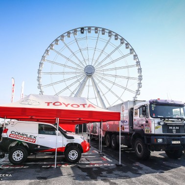 Baja Poland 2019 - załoga Horodeński / Sałaciński - Toyota Land Cruiser KDJ155 T2