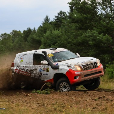 Baja Szczecinek 2020 - załoga Horodeński / Sałaciński - Toyota Land Cruiser KDJ155 T2