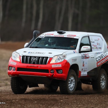 Baja Drawsko Pomorskie 2021 - załoga Horodeński / Sałaciński - Toyota Land Cruiser KDJ155 T2