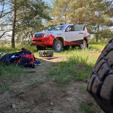 Trening TOYOTA Team Classic przed Baja Wysoka Grzęda 2021