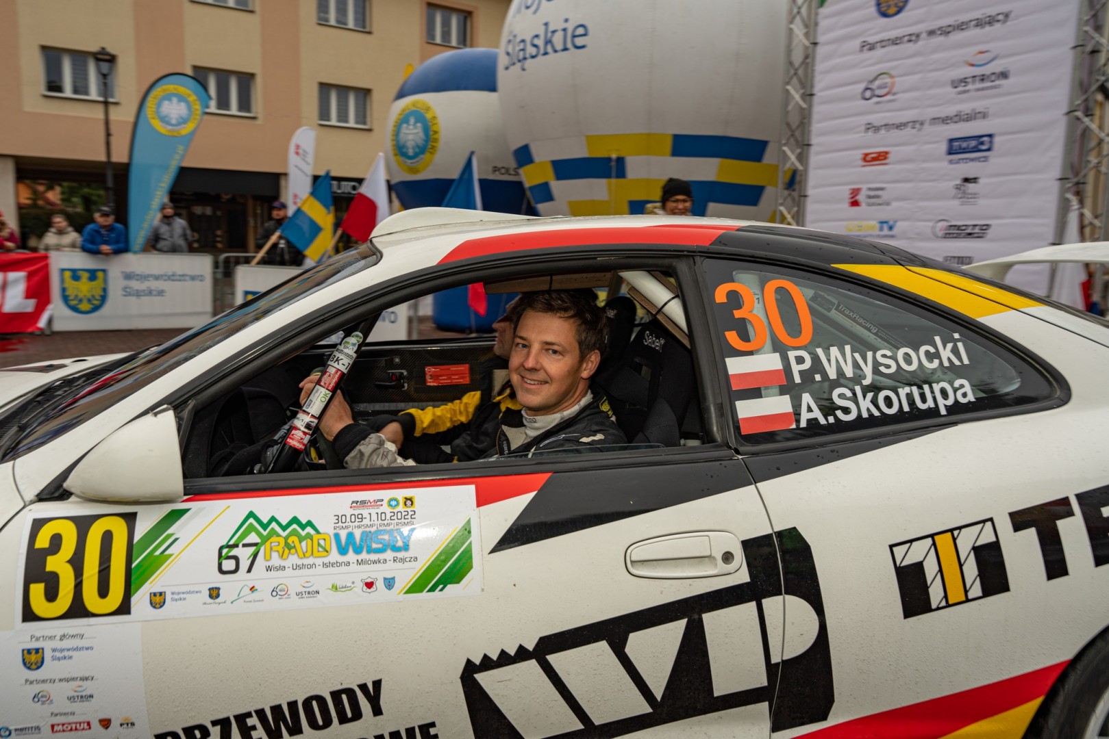 Rajd Wisły 2022 - Paweł Wysocki / Arek Skorupa - Toyota Celica GT-Four ST205
