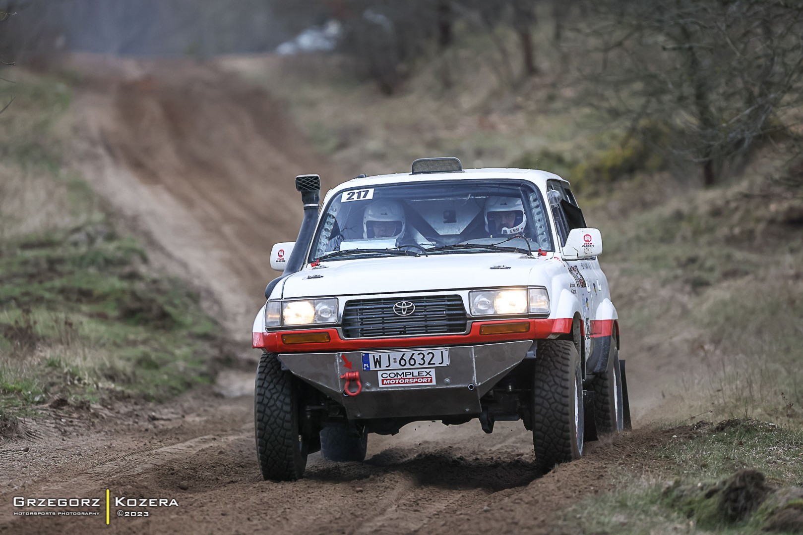 Rajdowy powrót Land Cruisera HDJ80
