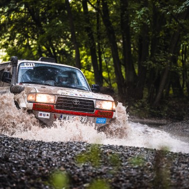 Baja Poland 2023 Horodeński Sałaciński Toyota Land Cruiser HDJ80