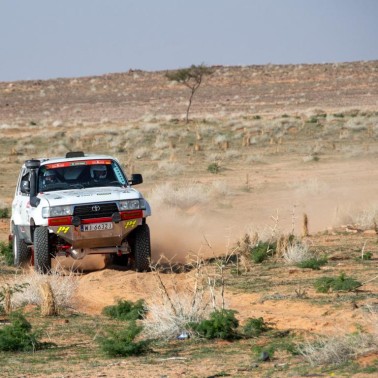 Etap 2. Dakar Classic 2024 - Michał Horodeński / Arkadiusz Sałaciński - LC HDJ80
