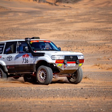 Etap 3. Dakar Classic 2024 - Michał Horodeński / Arkadiusz Sałaciński - LC HDJ80