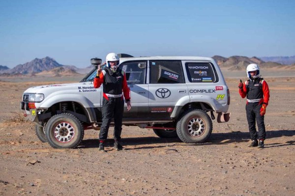 TOYOTA TEAM CLASSIC Michał Horodeński Arkadiusz Sałaciński Toyota Land Cruiser HDJ80 Rajd Dakar Classic 2024