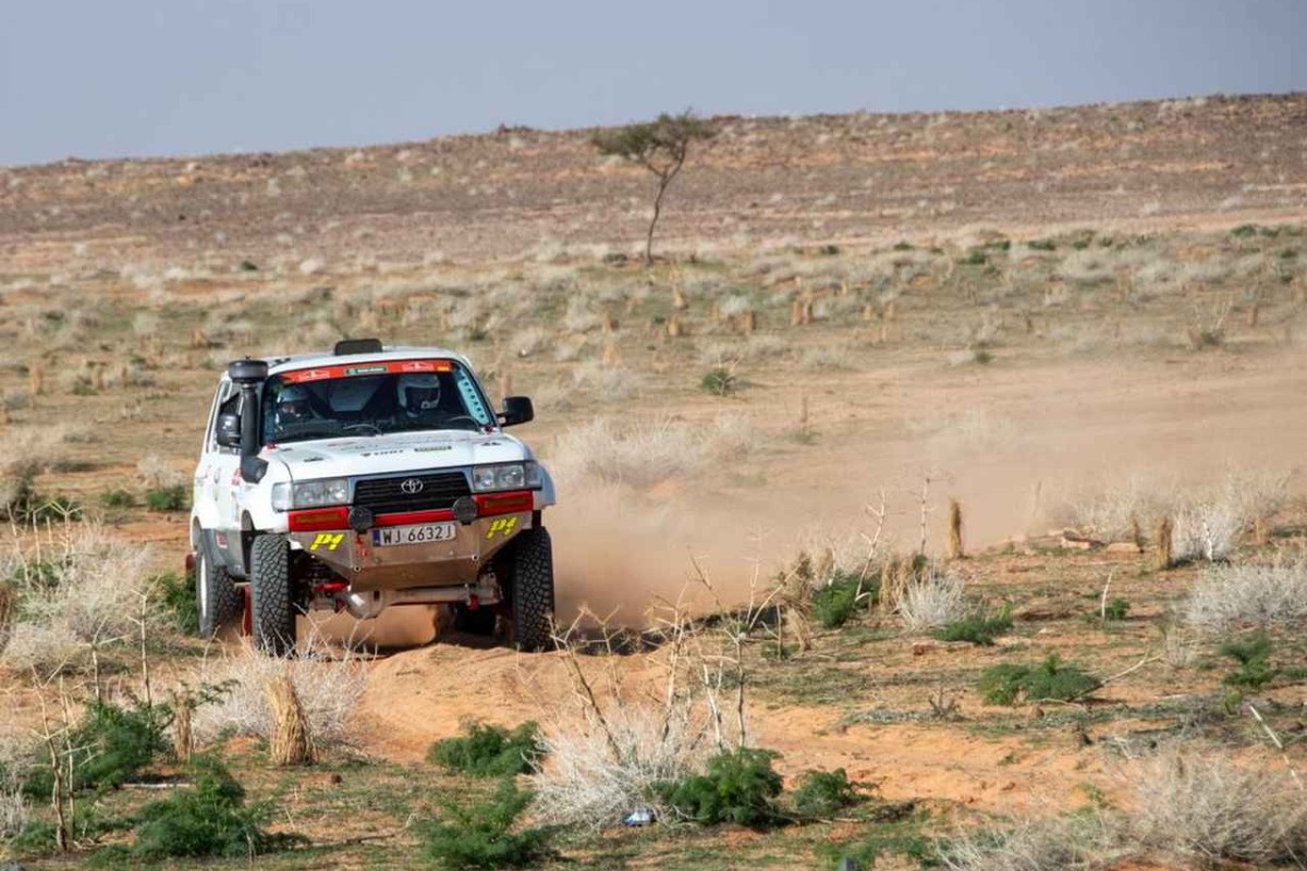 TOYOTA TEAM CLASSIC Michał Horodeński Arkadiusz Sałaciński Toyota Land Cruiser HDJ80 Rajd Dakar Classic 2024