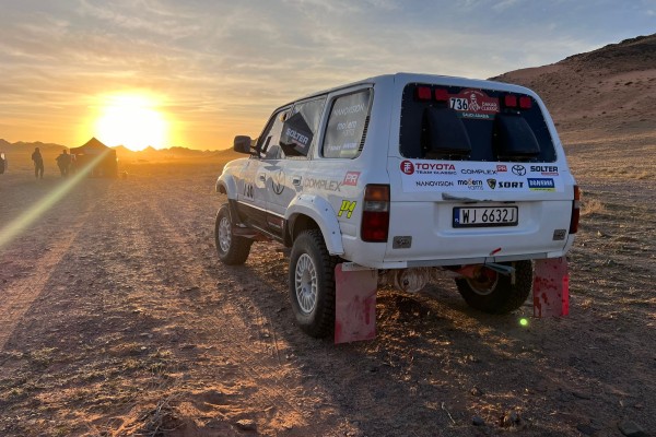 TOYOTA TEAM CLASSIC Michał Horodeński Arkadiusz Sałaciński Toyota Land Cruiser HDJ80 9. Etap Rajd Dakar Classic 2024
