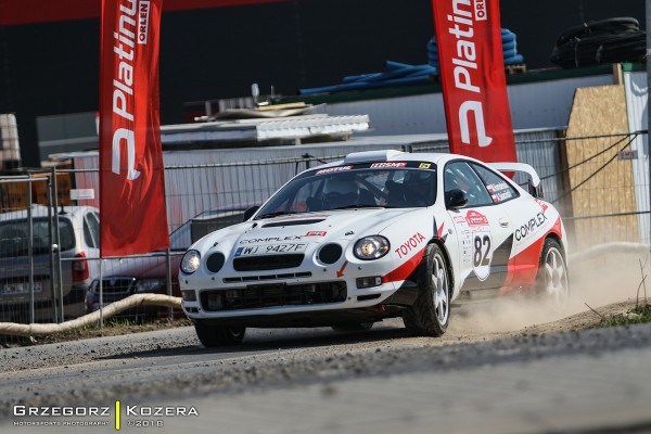 Platinum 2. Rajd Memoriał Janusza Kuliga i Mariana Bublewicza 2018 - załoga Horodeński / Sałaciński - Toyota Celica GT-Four ST205