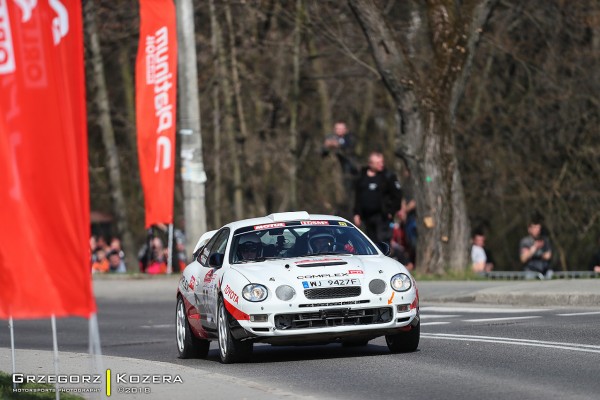 Platinum 2. Rajd Memoriał Janusza Kuliga i Mariana Bublewicza 2018 - załoga Horodeński / Sałaciński - Toyota Celica GT-Four ST205