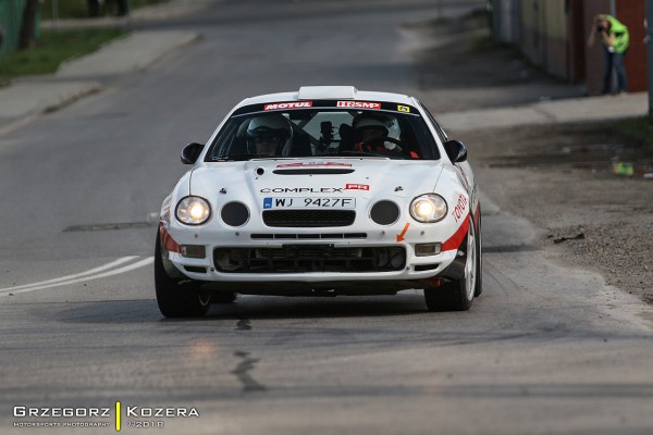 Platinum 2. Rajd Memoriał Janusza Kuliga i Mariana Bublewicza 2018 - załoga Horodeński / Sałaciński - Toyota Celica GT-Four ST205
