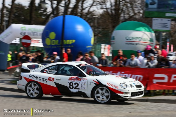 Platinum 2. Rajd Memoriał Janusza Kuliga i Mariana Bublewicza 2018 - załoga Horodeński / Sałaciński - Toyota Celica GT-Four ST205