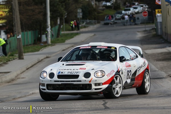 Platinum 2. Rajd Memoriał Janusza Kuliga i Mariana Bublewicza 2018 - załoga Horodeński / Sałaciński - Toyota Celica GT-Four ST205