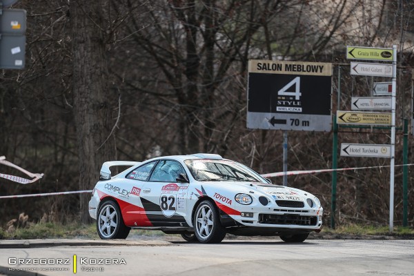Platinum 2. Rajd Memoriał Janusza Kuliga i Mariana Bublewicza 2018 - załoga Horodeński / Sałaciński - Toyota Celica GT-Four ST205
