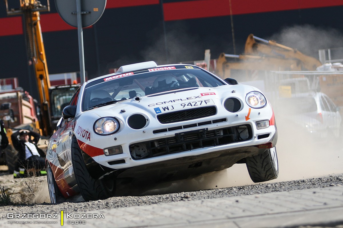 Platinum 2. Rajd Memoriał Janusza Kuliga i Mariana Bublewicza 2018 - załoga Horodeński / Sałaciński - Toyota Celica GT-Four ST205