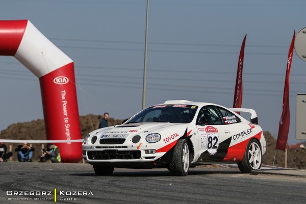 Platinum 2. Rajd Memoriał Janusza Kuliga i Mariana Bublewicza 2018 - załoga Horodeński / Sałaciński - Toyota Celica GT-Four ST205