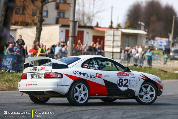 Platinum 2. Rajd Memoriał Janusza Kuliga i Mariana Bublewicza 2018 - załoga Horodeński / Sałaciński - Toyota Celica GT-Four ST205