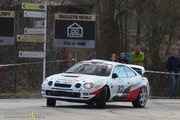 Platinum 2. Rajd Memoriał Janusza Kuliga i Mariana Bublewicza 2018 - załoga Horodeński / Sałaciński - Toyota Celica GT-Four ST205