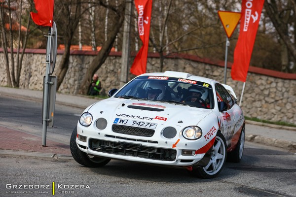 Platinum 2. Rajd Memoriał Janusza Kuliga i Mariana Bublewicza 2018 - załoga Horodeński / Sałaciński - Toyota Celica GT-Four ST205