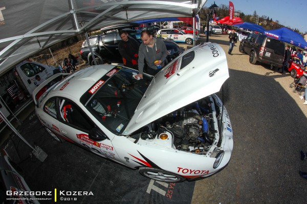 Platinum 2. Rajd Memoriał Janusza Kuliga i Mariana Bublewicza 2018 - załoga Horodeński / Sałaciński - Toyota Celica GT-Four ST205