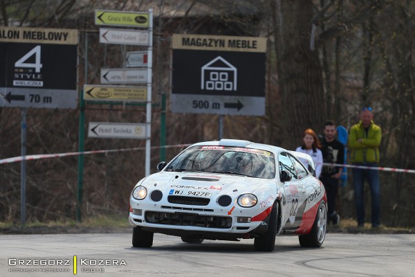 Platinum 2. Rajd Memoriał Janusza Kuliga i Mariana Bublewicza 2018 - załoga Horodeński / Sałaciński - Toyota Celica GT-Four ST205