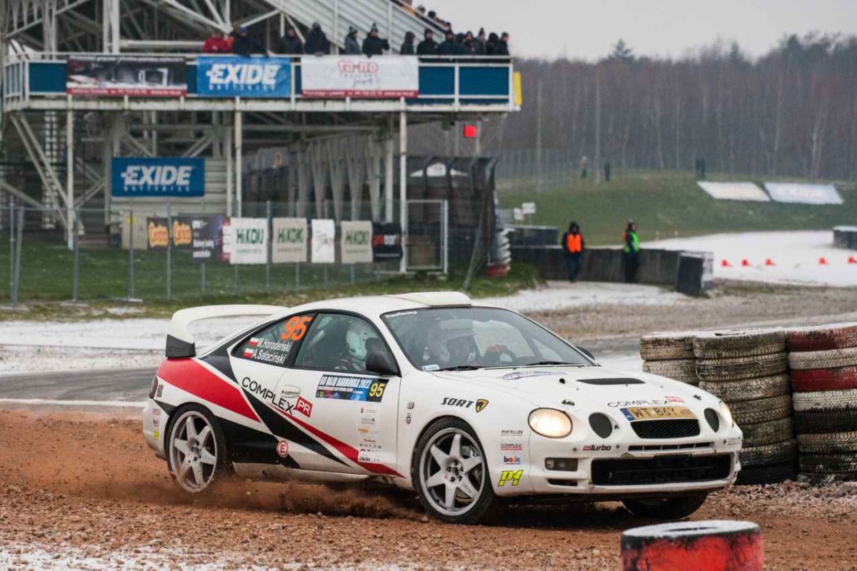 Załoga Michał Horodeński / Arkadiusz Sałaciński - Toyota Celica GT-Four ST205 - 60. Rajd Barbórka 2022