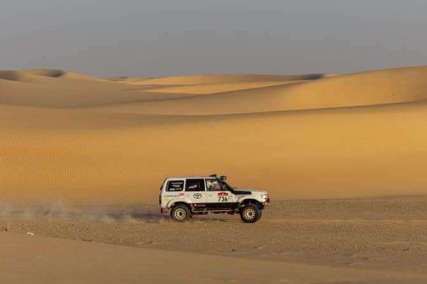 TOYOTA TEAM CLASSIC Michał Horodeński Arkadiusz Sałaciński Toyota Land Cruiser HDJ80 7. Etap Rajd Dakar Classic 2024