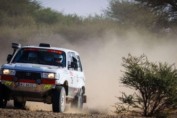 TOYOTA TEAM CLASSIC Michał Horodeński Arkadiusz Sałaciński Toyota Land Cruiser HDJ80 7. Etap Rajd Dakar Classic 2024
