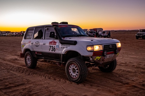 TOYOTA TEAM CLASSIC Michał Horodeński Arkadiusz Sałaciński Toyota Land Cruiser HDJ80 4. Etap Rajd Dakar Classic 2024
