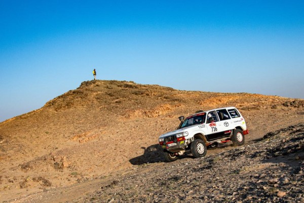 TOYOTA TEAM CLASSIC Michał Horodeński Arkadiusz Sałaciński Toyota Land Cruiser HDJ80 4. Etap Rajd Dakar Classic 2024