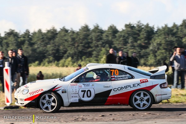 Rajd Śląska 2018 - załoga Horodeński / Sałaciński - Toyota Celica GT-Four ST205