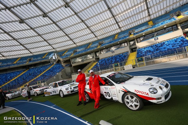 Rajd Śląska 2018 - załoga Horodeński / Sałaciński - Toyota Celica GT-Four ST205