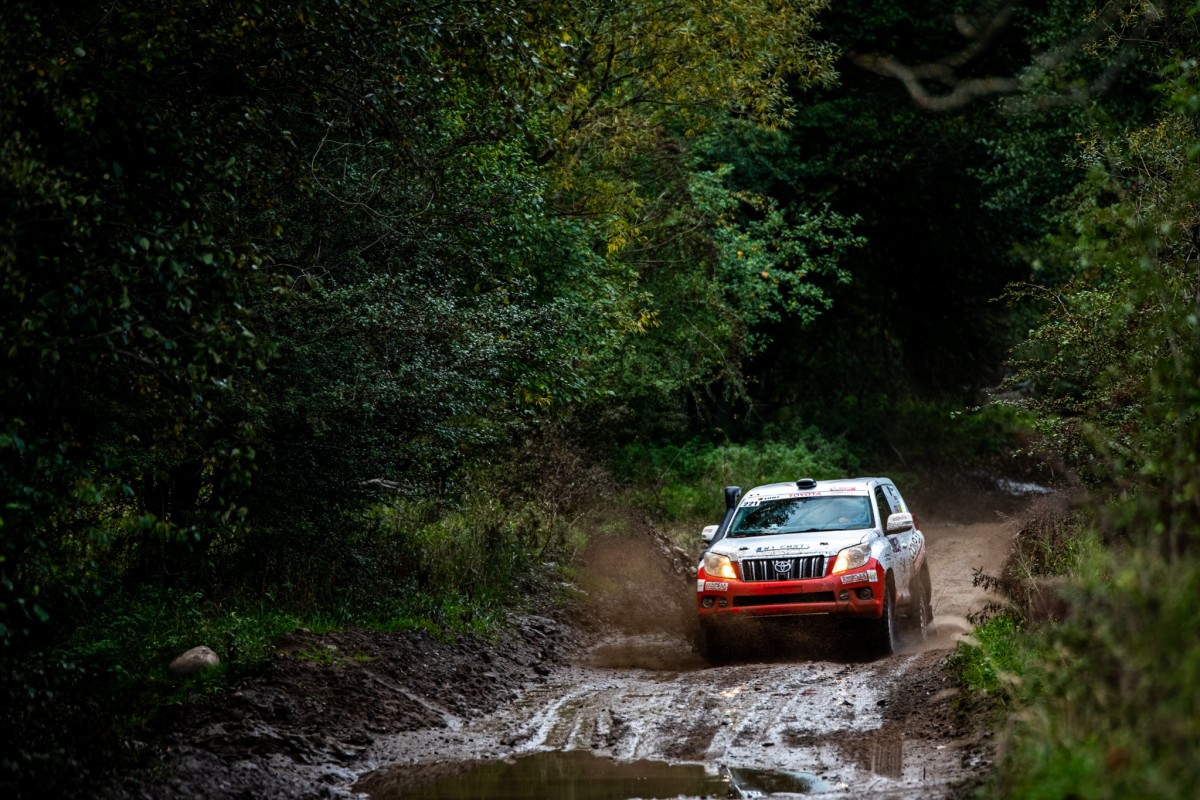 Wysoka Grzęda Baja Drawsko Pomorskie 2020 - załoga Horodeński / Brakowiecki - Toyota Land Cruiser KDJ155 T2