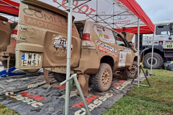 Wysoka Grzęda Baja Drawsko Pomorskie 2020 - załoga Horodeński / Brakowiecki - Toyota Land Cruiser KDJ155 T2