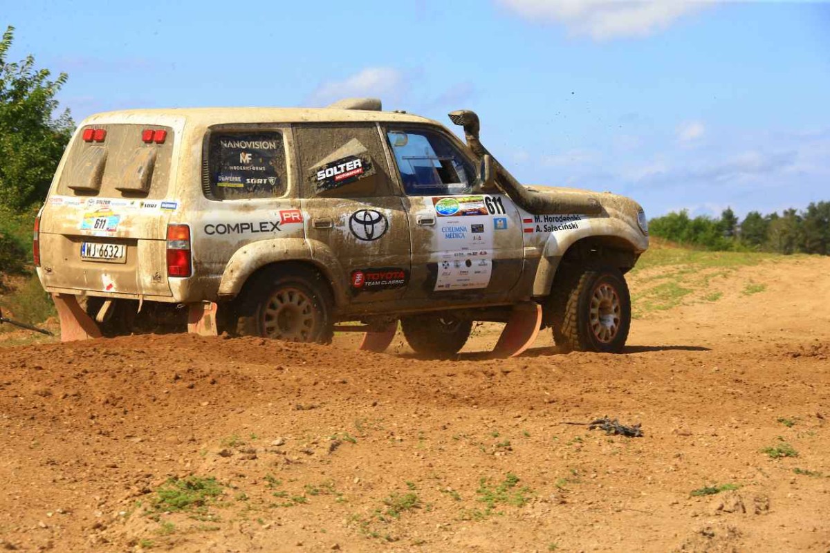 Michał Horodeński / Arkadiusz Sałaciński - Toyota Land Cruiser HDJ80 - Columna Medica Baja Poland 2023