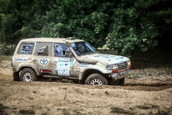 Michał Horodeński / Arkadiusz Sałaciński - Toyota Land Cruiser HDJ80 - Columna Medica Baja Poland 2023