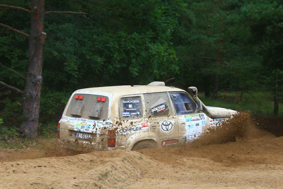 Michał Horodeński / Arkadiusz Sałaciński - Toyota Land Cruiser HDJ80 - Columna Medica Baja Poland 2023