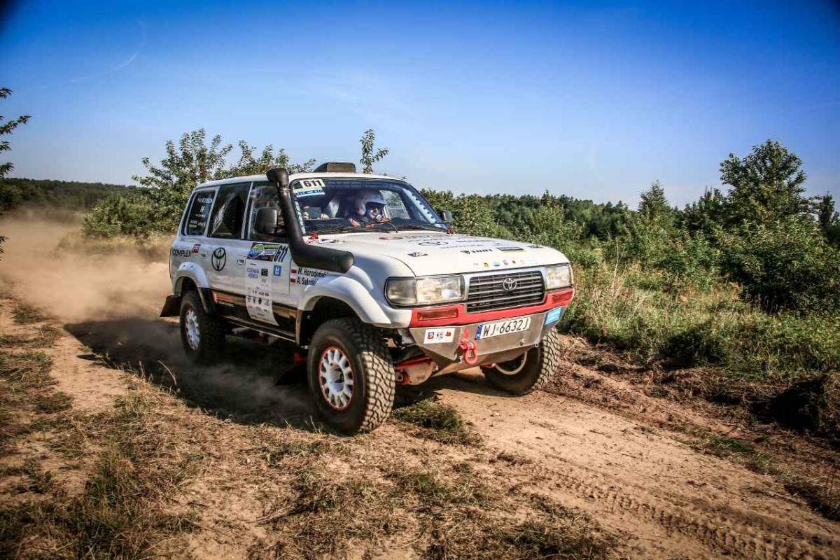 Michał Horodeński / Arkadiusz Sałaciński - Toyota Land Cruiser HDJ80 - Columna Medica Baja Poland 2023