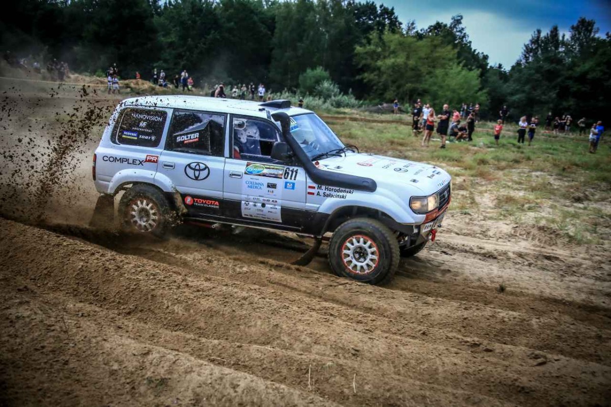 Michał Horodeński / Arkadiusz Sałaciński - Toyota Land Cruiser HDJ80 - Columna Medica Baja Poland 2023