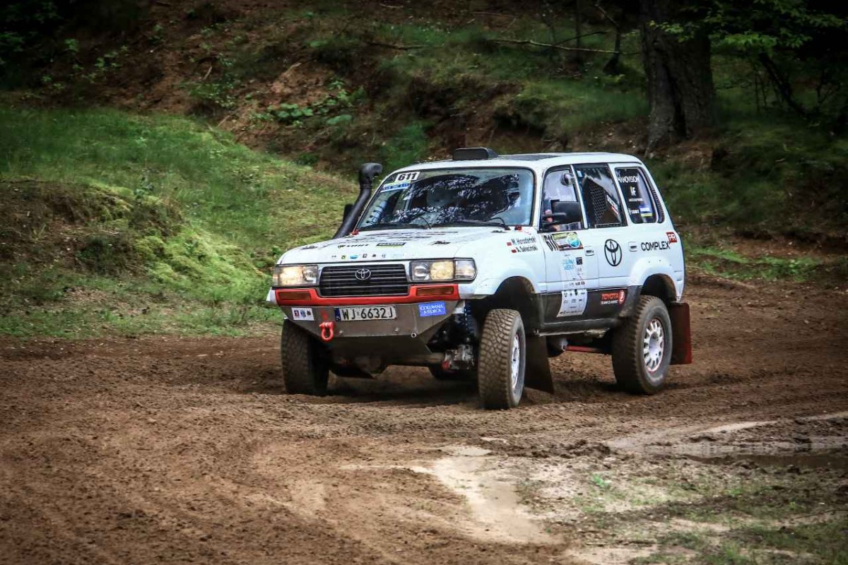 Michał Horodeński / Arkadiusz Sałaciński - Toyota Land Cruiser HDJ80 - Columna Medica Baja Poland 2023