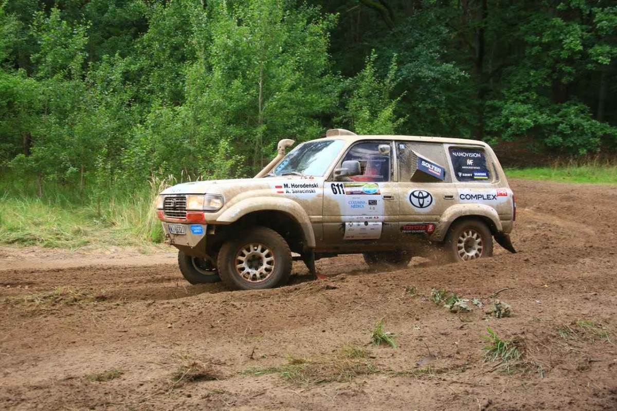 Michał Horodeński / Arkadiusz Sałaciński - Toyota Land Cruiser HDJ80 - Columna Medica Baja Poland 2023