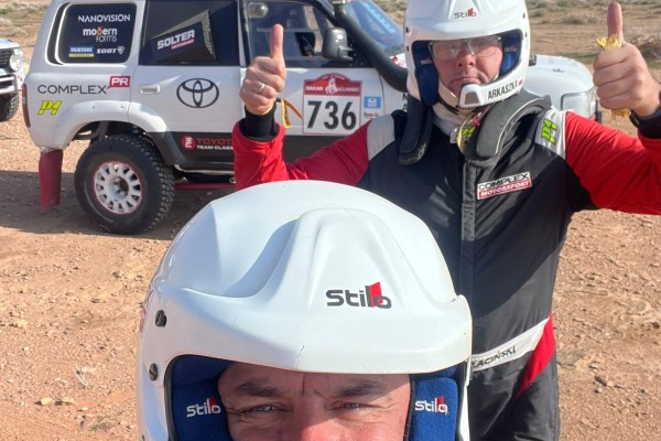 TOYOTA TEAM CLASSIC Michał Horodeński Arkadiusz Sałaciński Toyota Land Cruiser HDJ80 1 Etap Rajd Dakar Classic 2024
