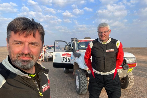 TOYOTA TEAM CLASSIC Michał Horodeński Arkadiusz Sałaciński Toyota Land Cruiser HDJ80 1 Etap Rajd Dakar Classic 2024