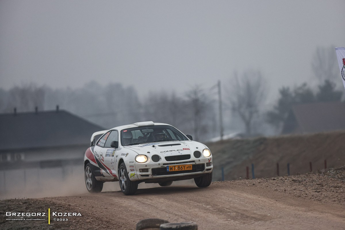 Michał Horodeński / Arkadiusz Sałaciński - Toyota Celica GT-Four ST205 - 61. Rajd Barbórka 2023